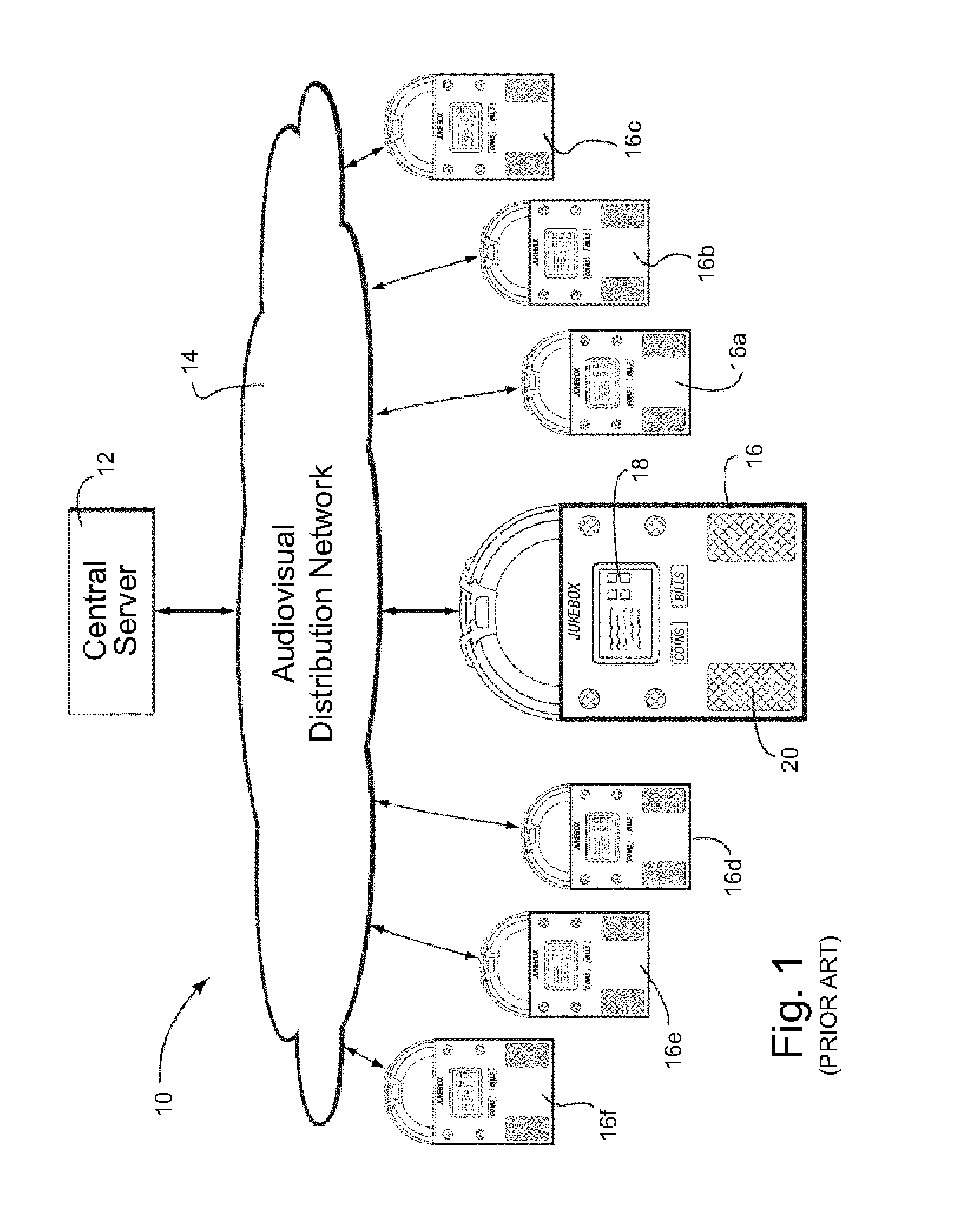 Digital jukebox device with improved user interfaces, and associated methods