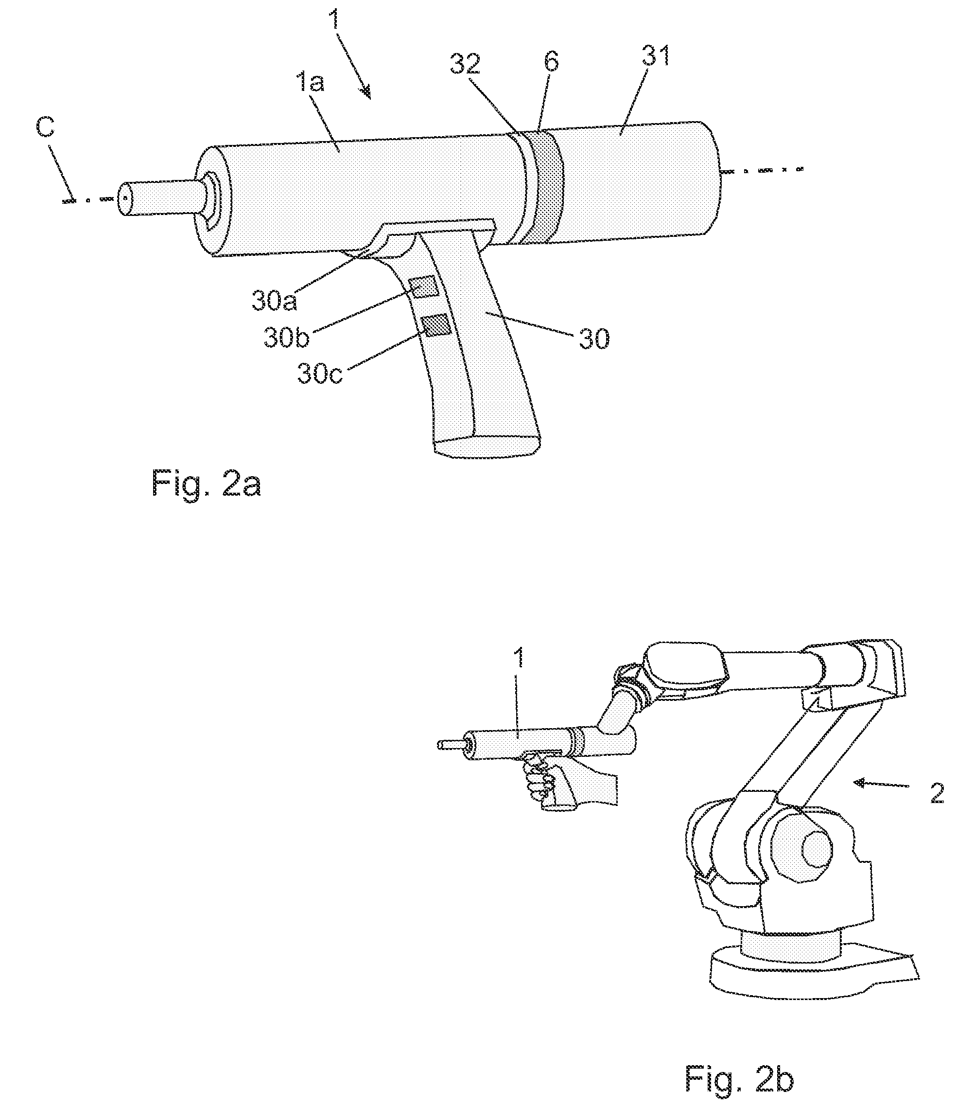 System for controlling the position and orientation of an object in dependence on received forces and torques from a user