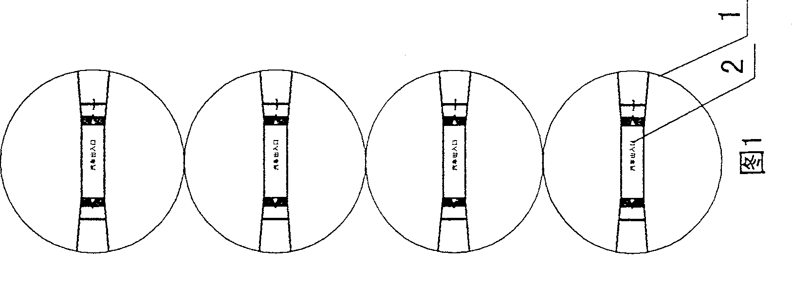 Drum-type combined close 3D parking garage