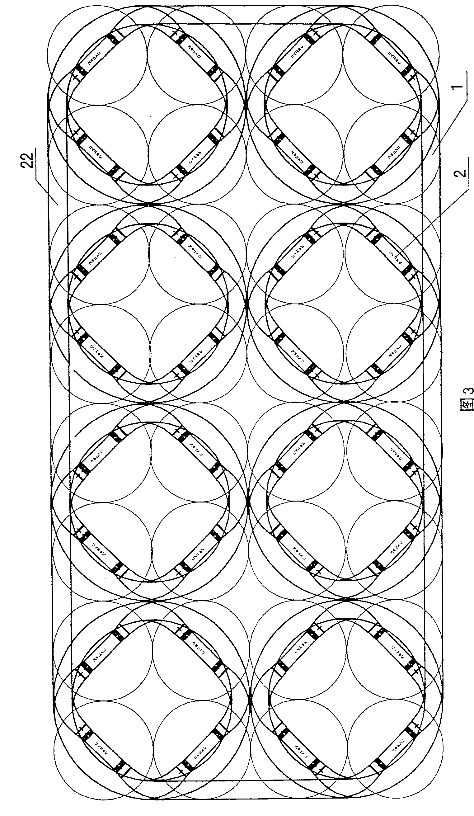 Drum-type combined close 3D parking garage