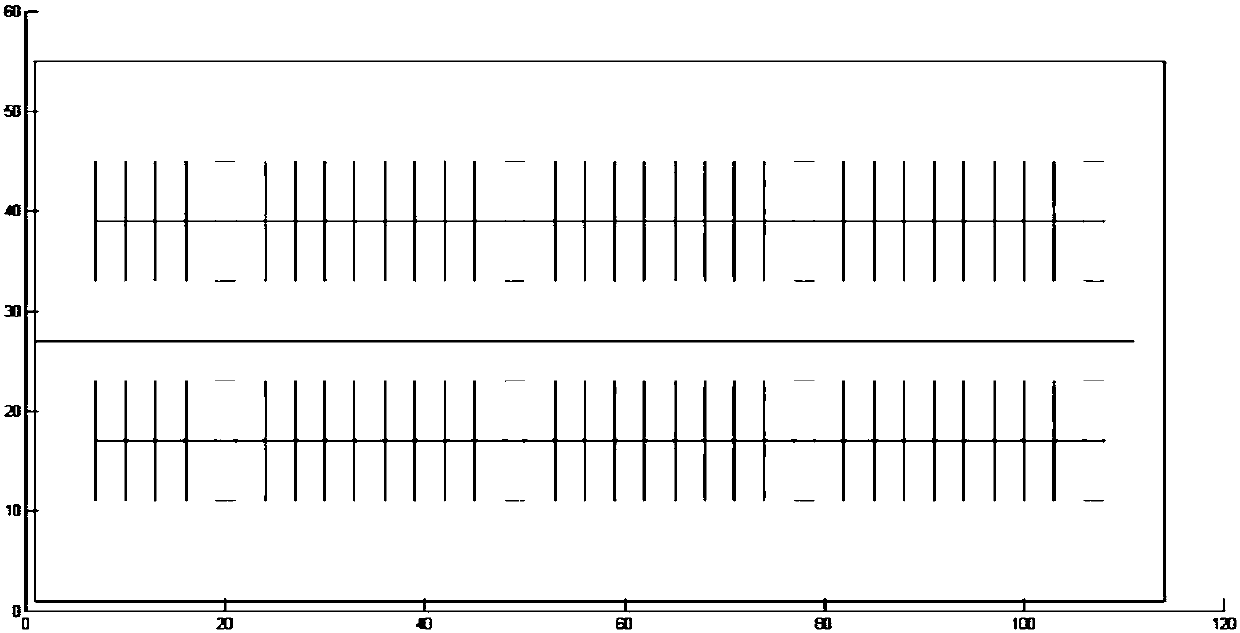 Parking path planning method for automatic driving system of parking lot