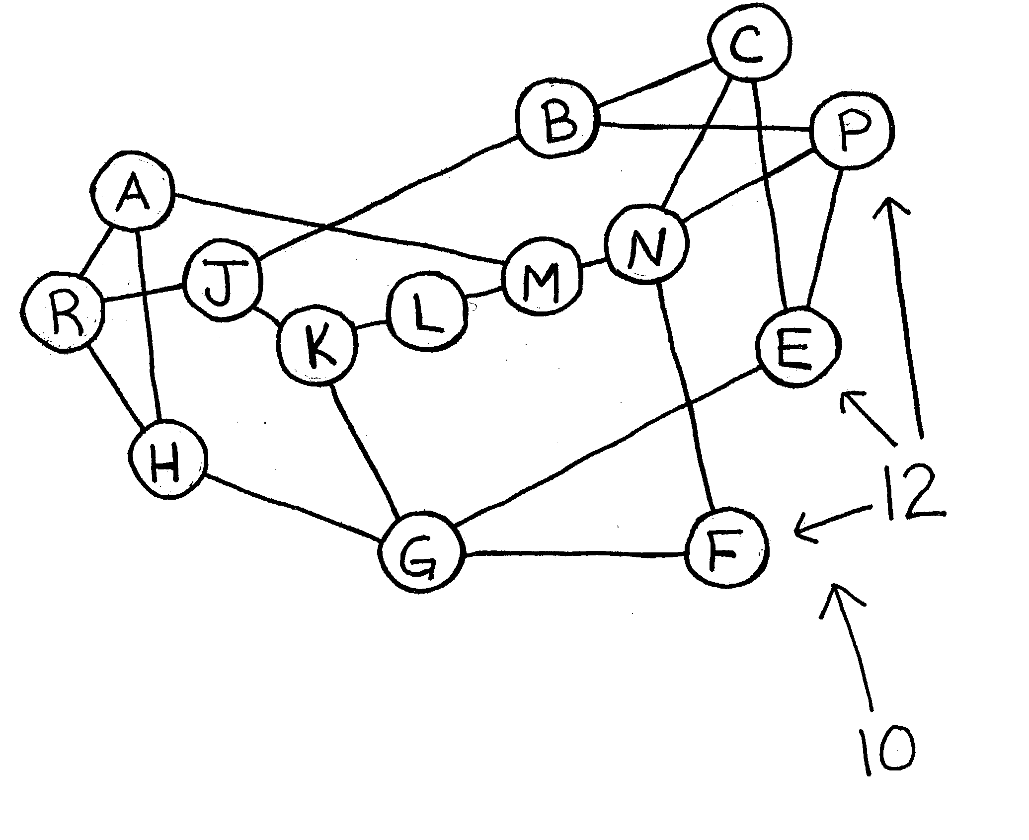 Routing method for mobile infrastructureless network