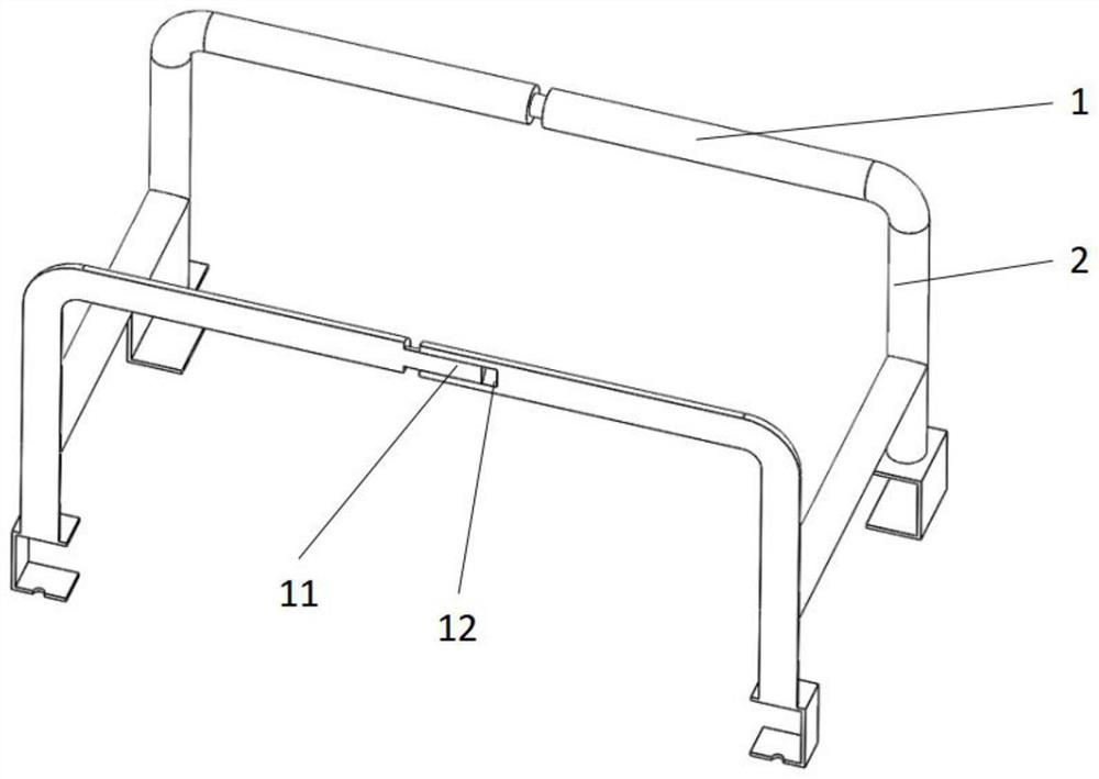 Stent type UBE operation channel establishing instrument