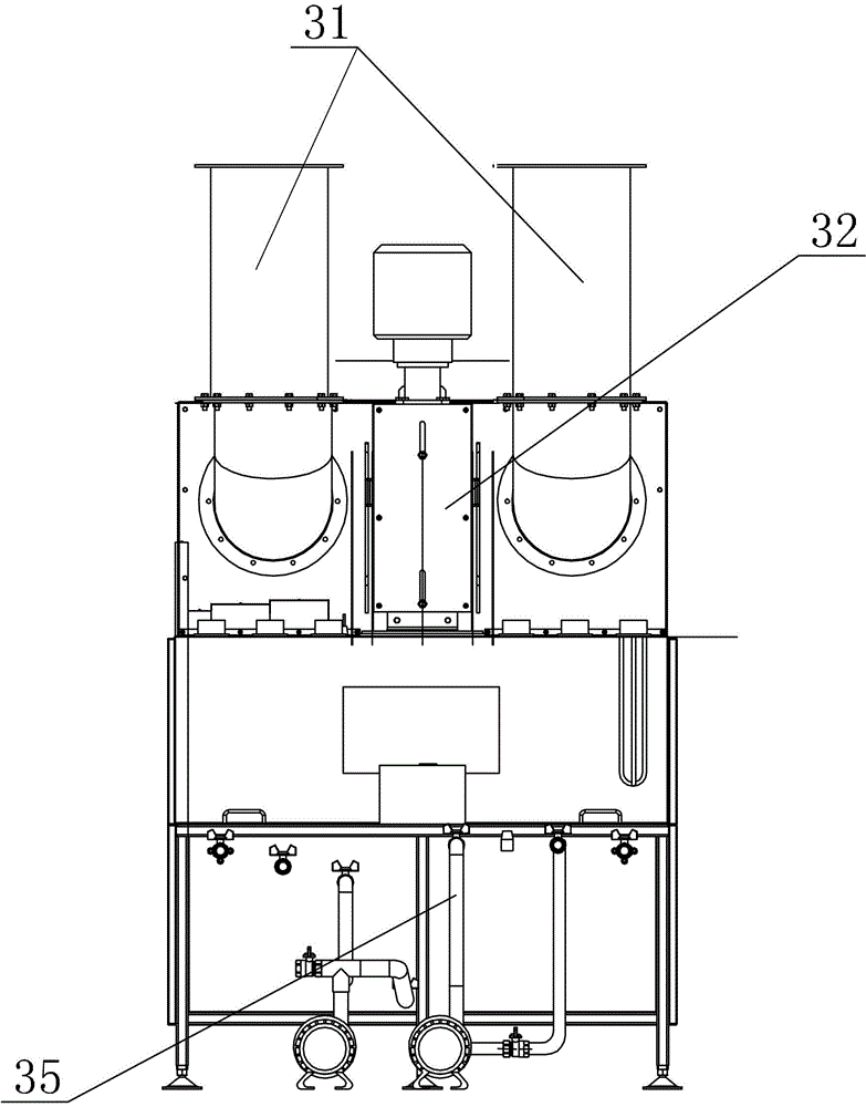 Electrolyte plasma polishing machine for mass production