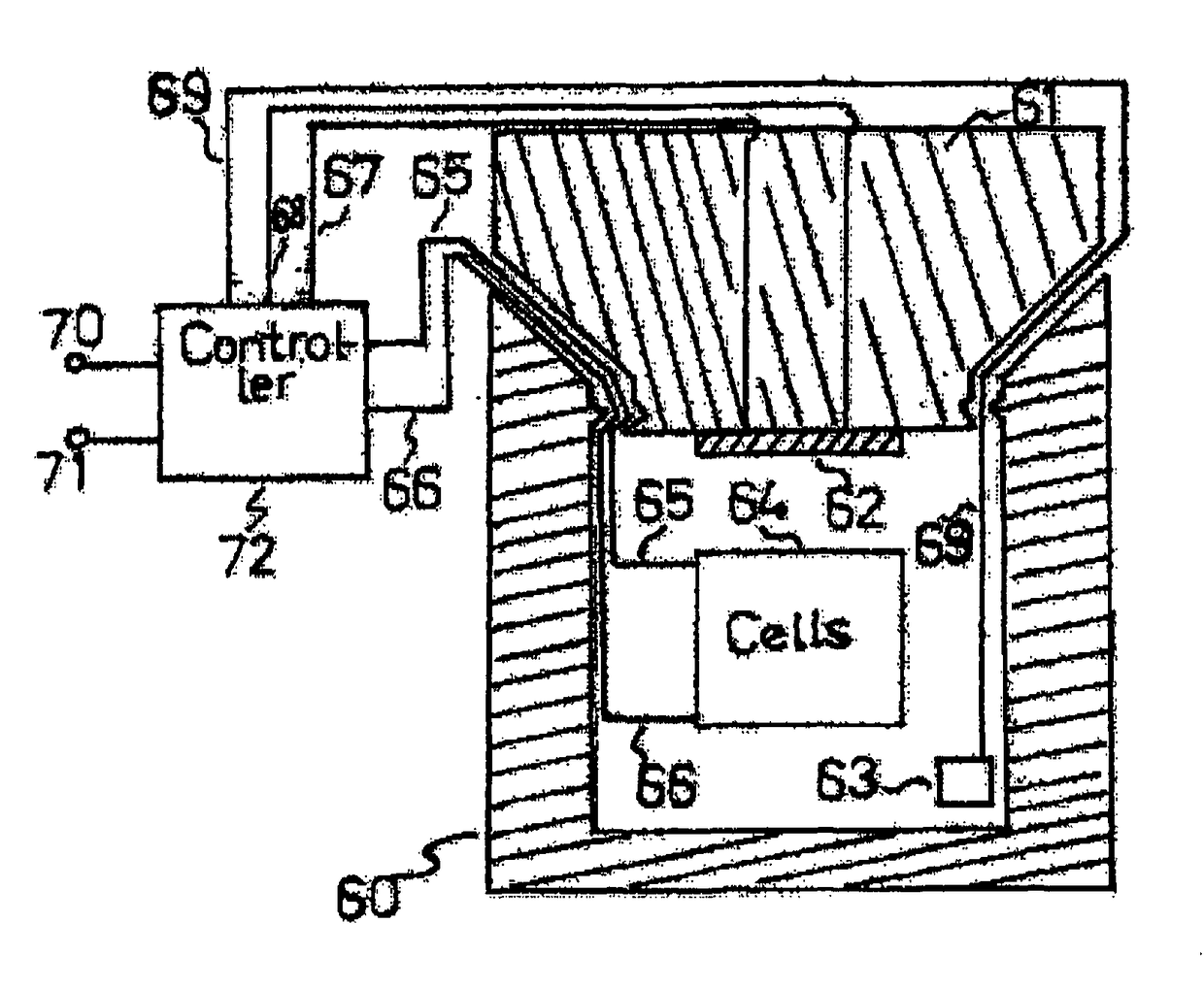 Thermally controllable energy generation system