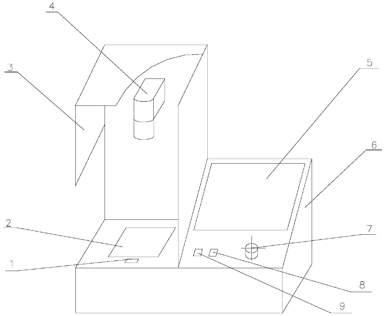 A display device for defect electronic limit preparation