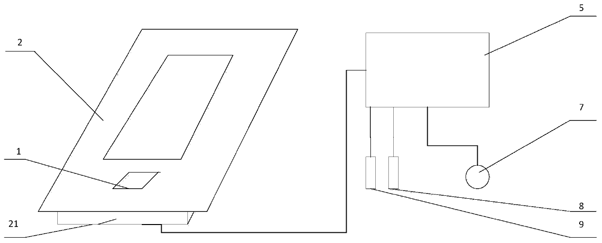 A display device for defect electronic limit preparation