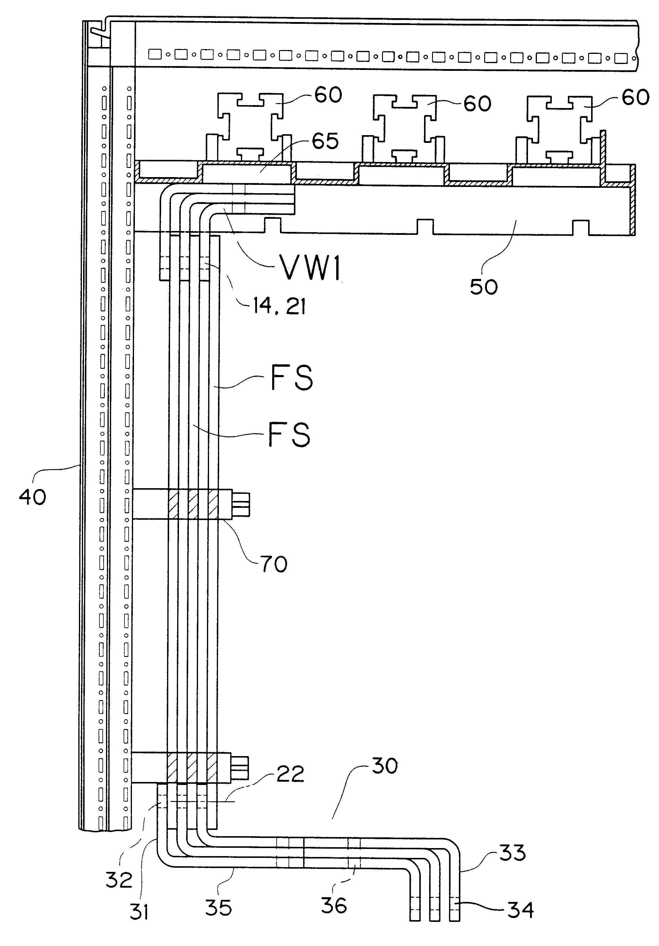 Kit for a bus bar system for connecting bus bars with connectors of an electric installation device