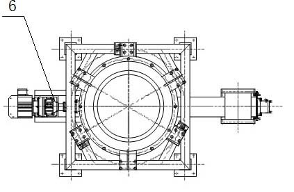 Weightlessness-principle-based powdery material continuous metering control method and device thereof