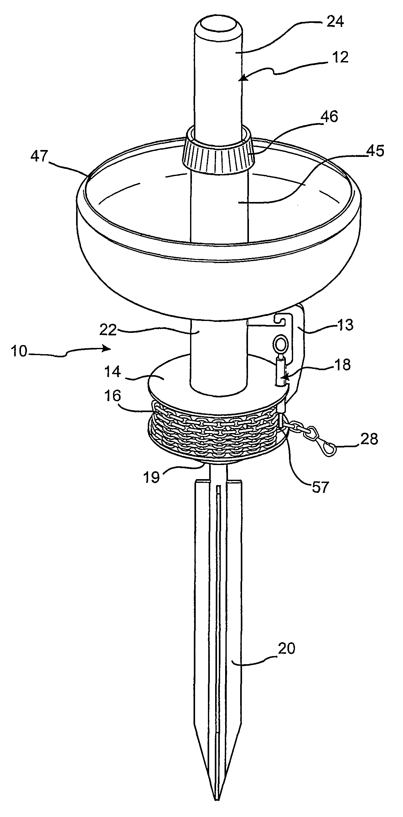 Tethering device