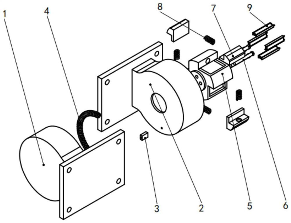 Core ball connecting device for restraining shaking of core ball during bending of pipe fitting