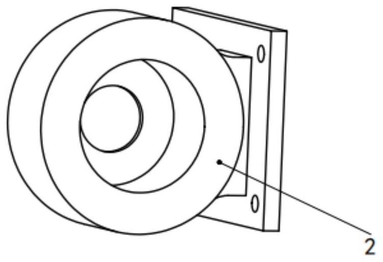 Core ball connecting device for restraining shaking of core ball during bending of pipe fitting