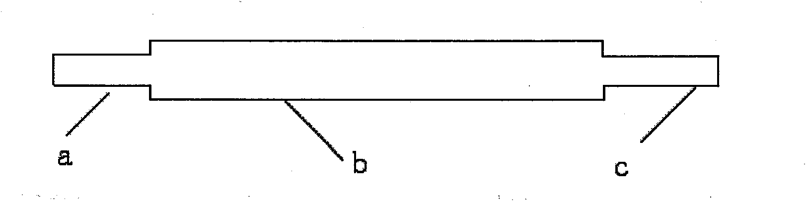 Pole shoes of rechargeable battery and manufacturing method thereof