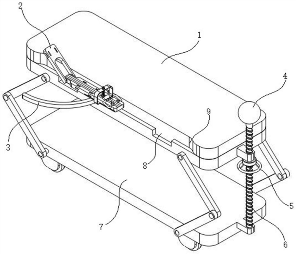 Intelligent pressing device for angiocardiography