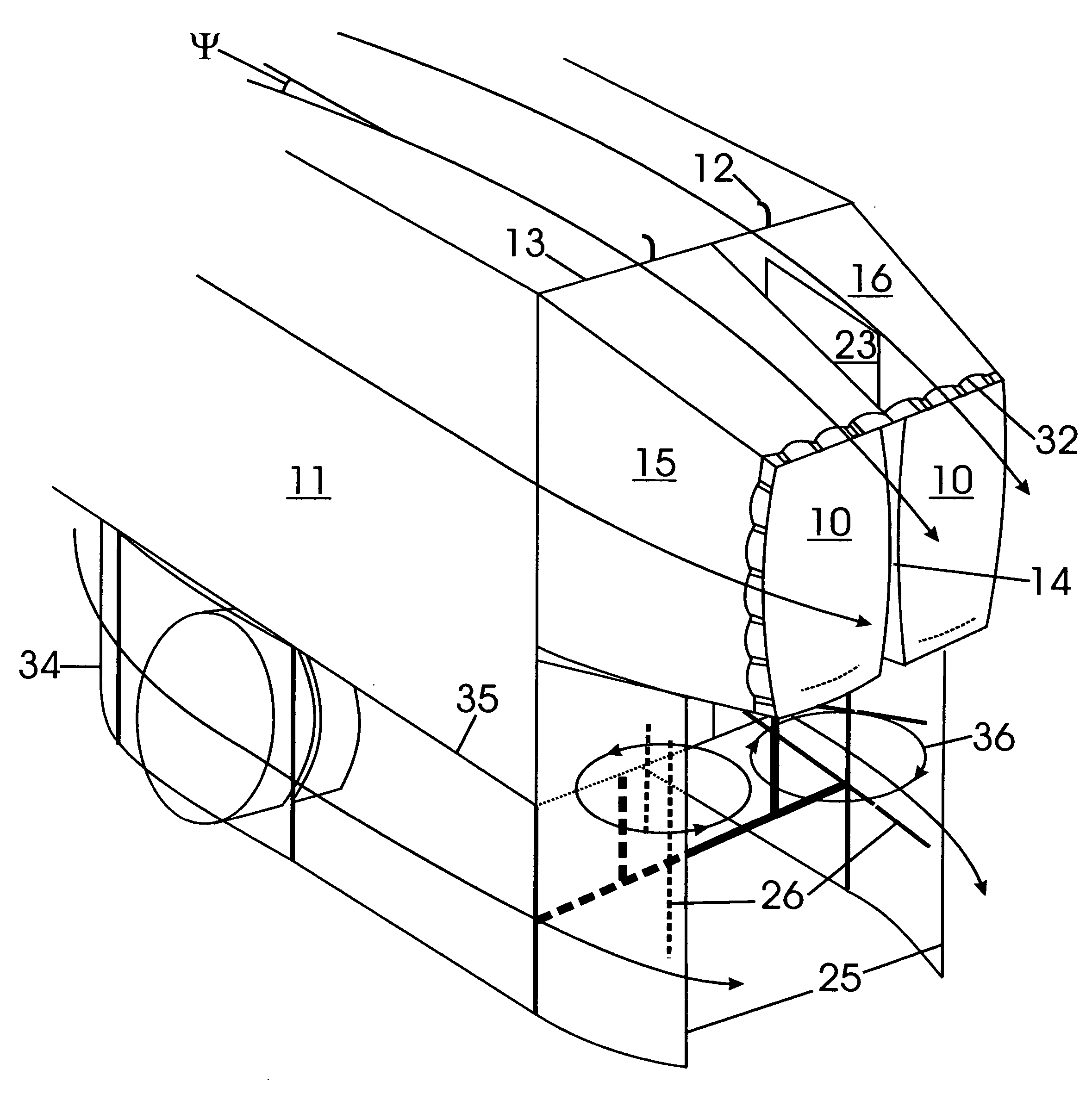 Automatic rear airfoil for vehicle