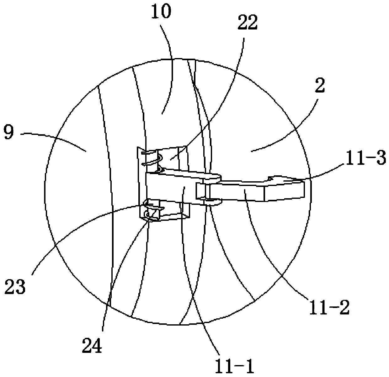 Automatic rotor packaging device and packaging method thereof