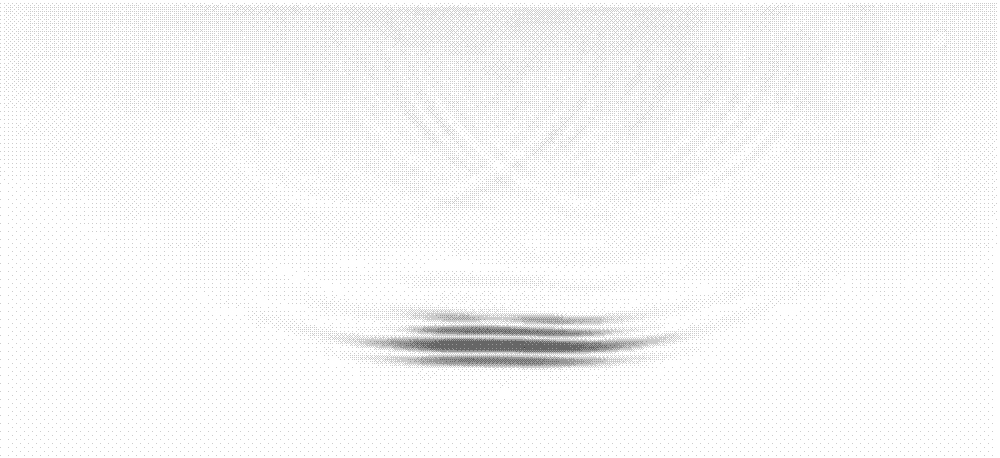 Ultrasonic transducer sound field measuring method based on dynamic photoelastic method