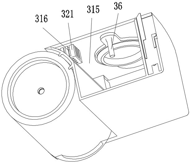 Mopping cleaning device and intelligent cleaning robot thereof