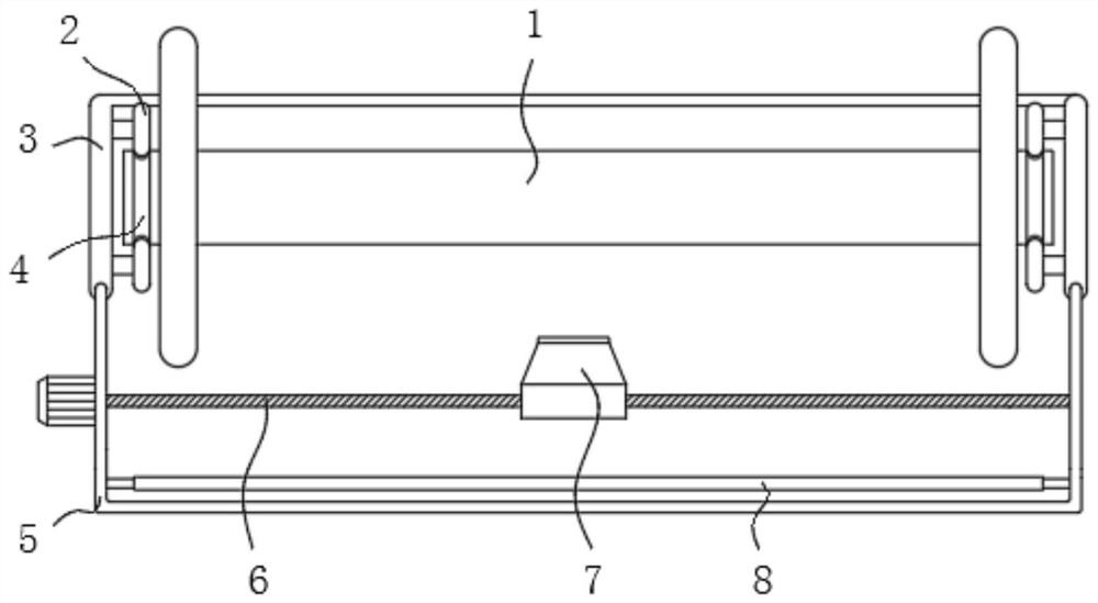 Spinning frame yarn broken end detection device