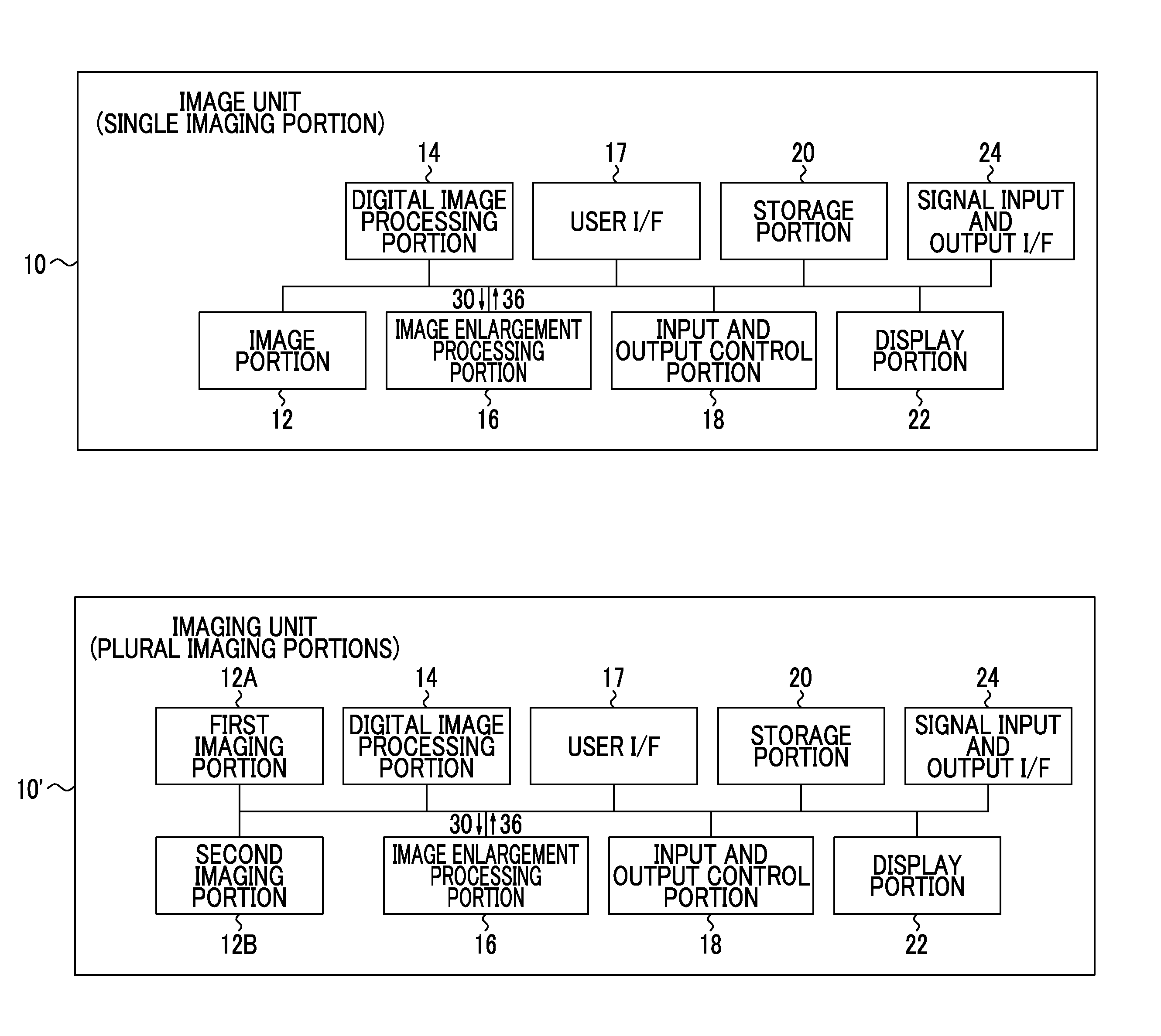 Image processing device, imaging apparatus, computer, image processing method, and non-transitory computer readable medium