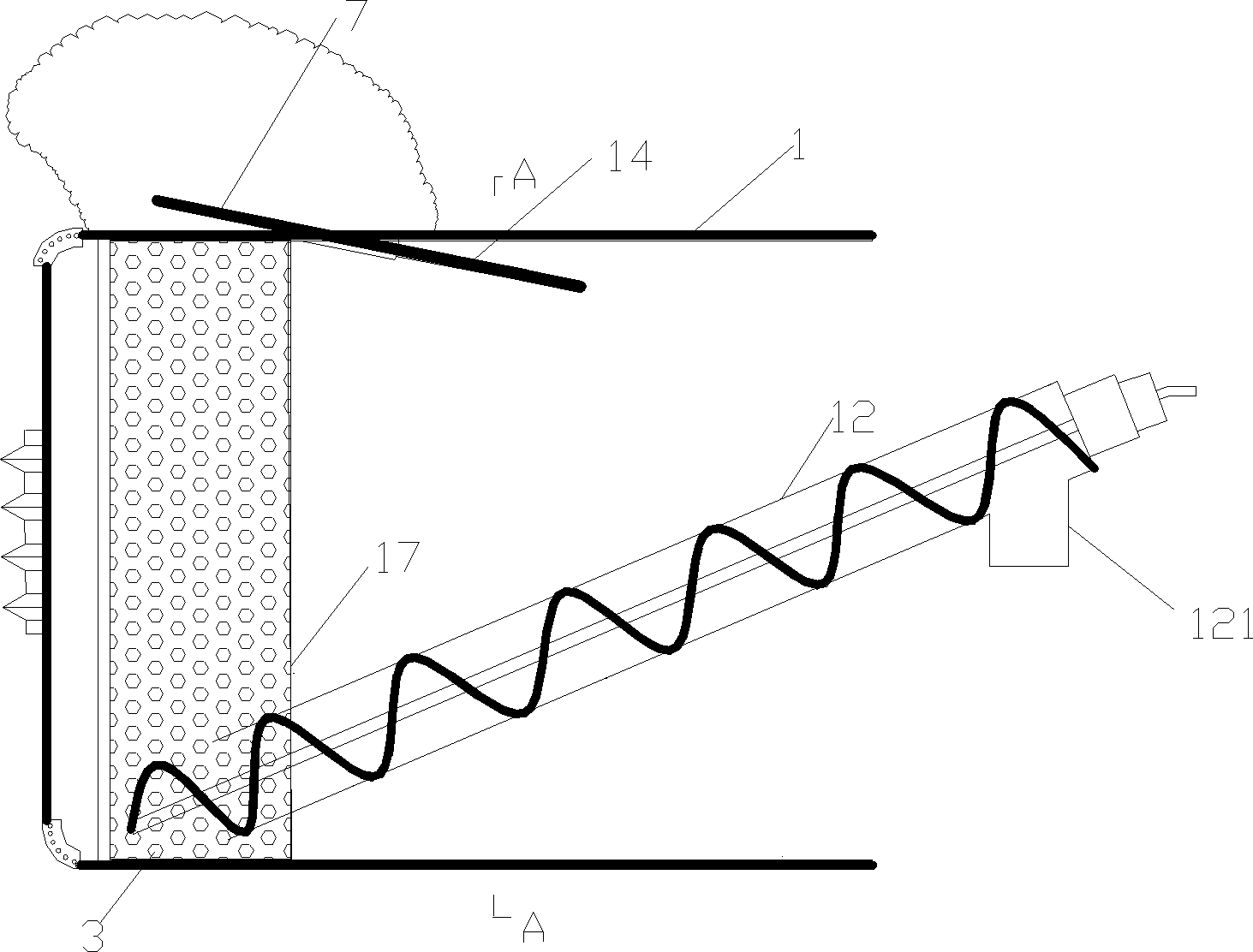 Construction method of earth cabin back filling and cabin entering operation during earth pressure shielding