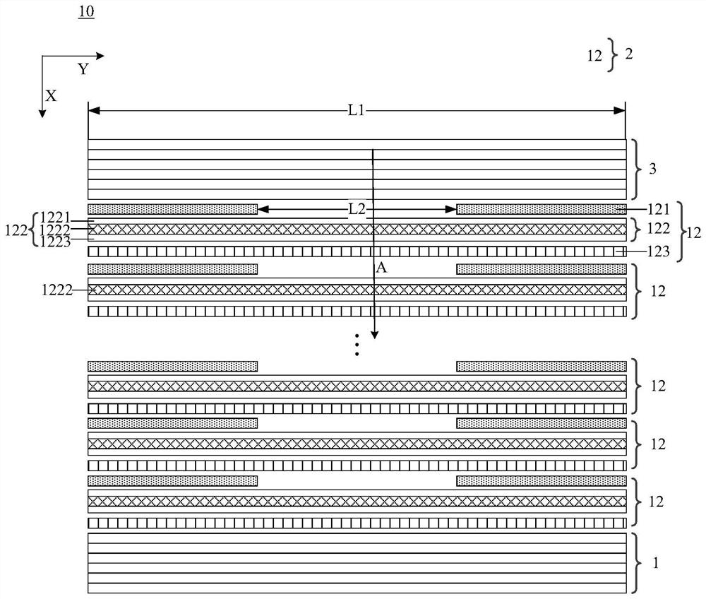 Vertical distribution feedback surface emitting laser and preparation method thereof