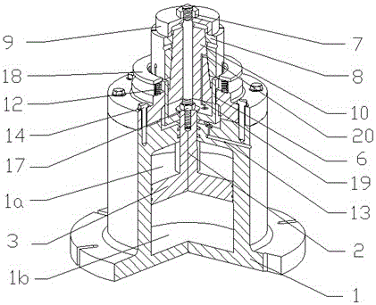 High-precision gear centering and clamping device based on inner hole centering and machining method of high-precision gear centering and clamping device