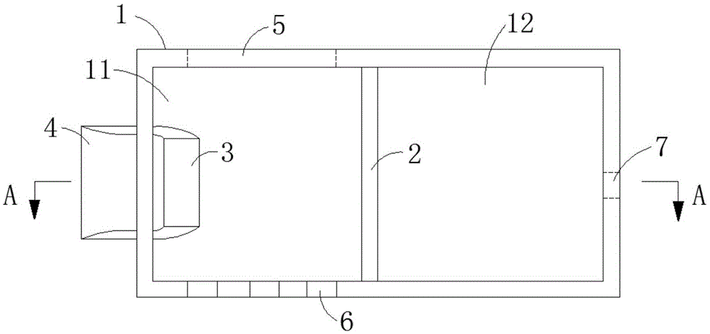 A smelting water filter slag tank