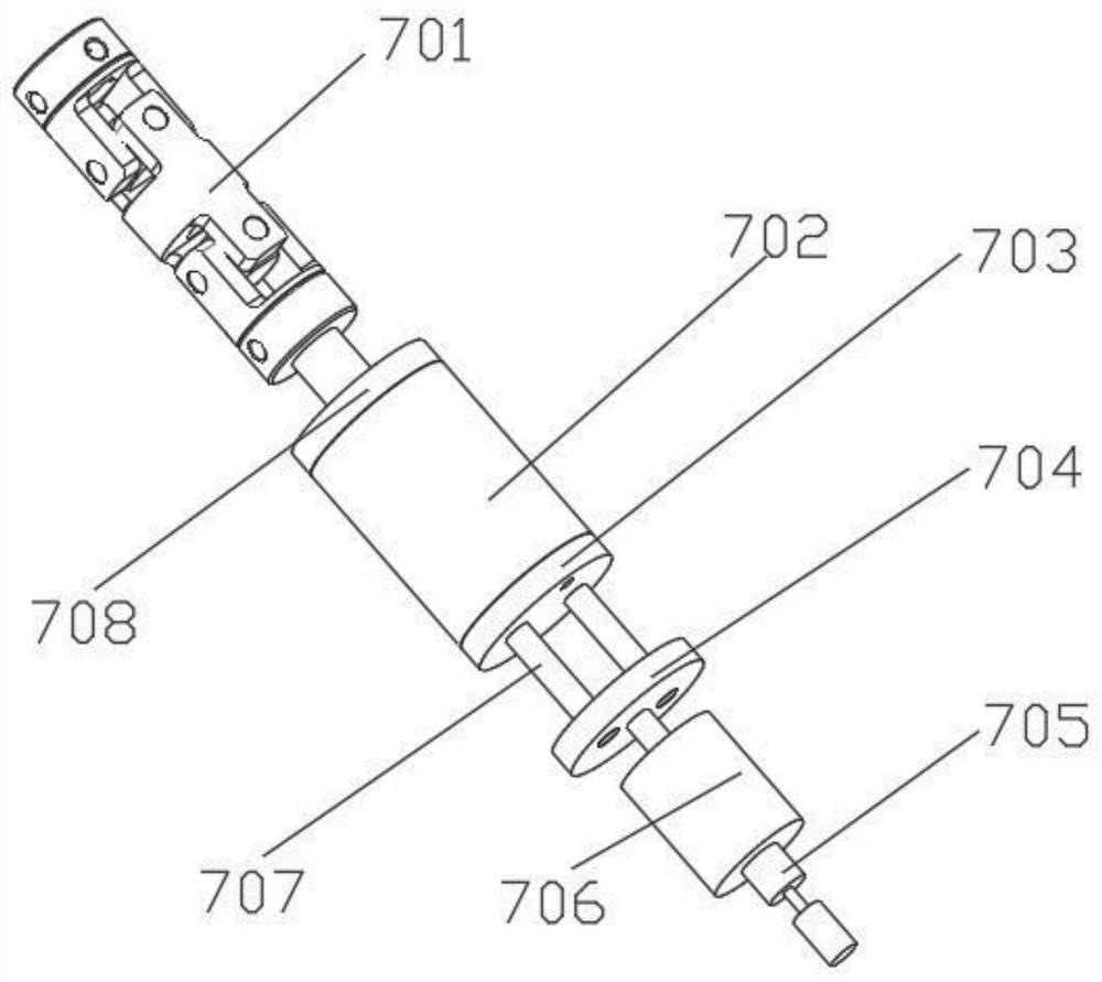 A machine vision-based detection device for screw holes in the electrical box of the compressor barrel