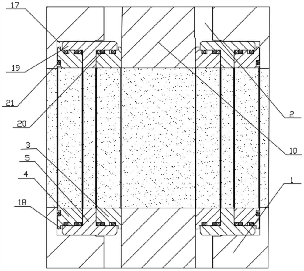 A pressure self-sealing leak-proof gate valve structure