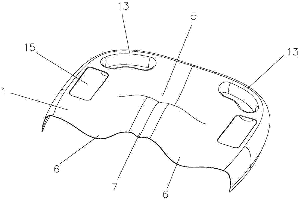 A cardiopulmonary resuscitation pad