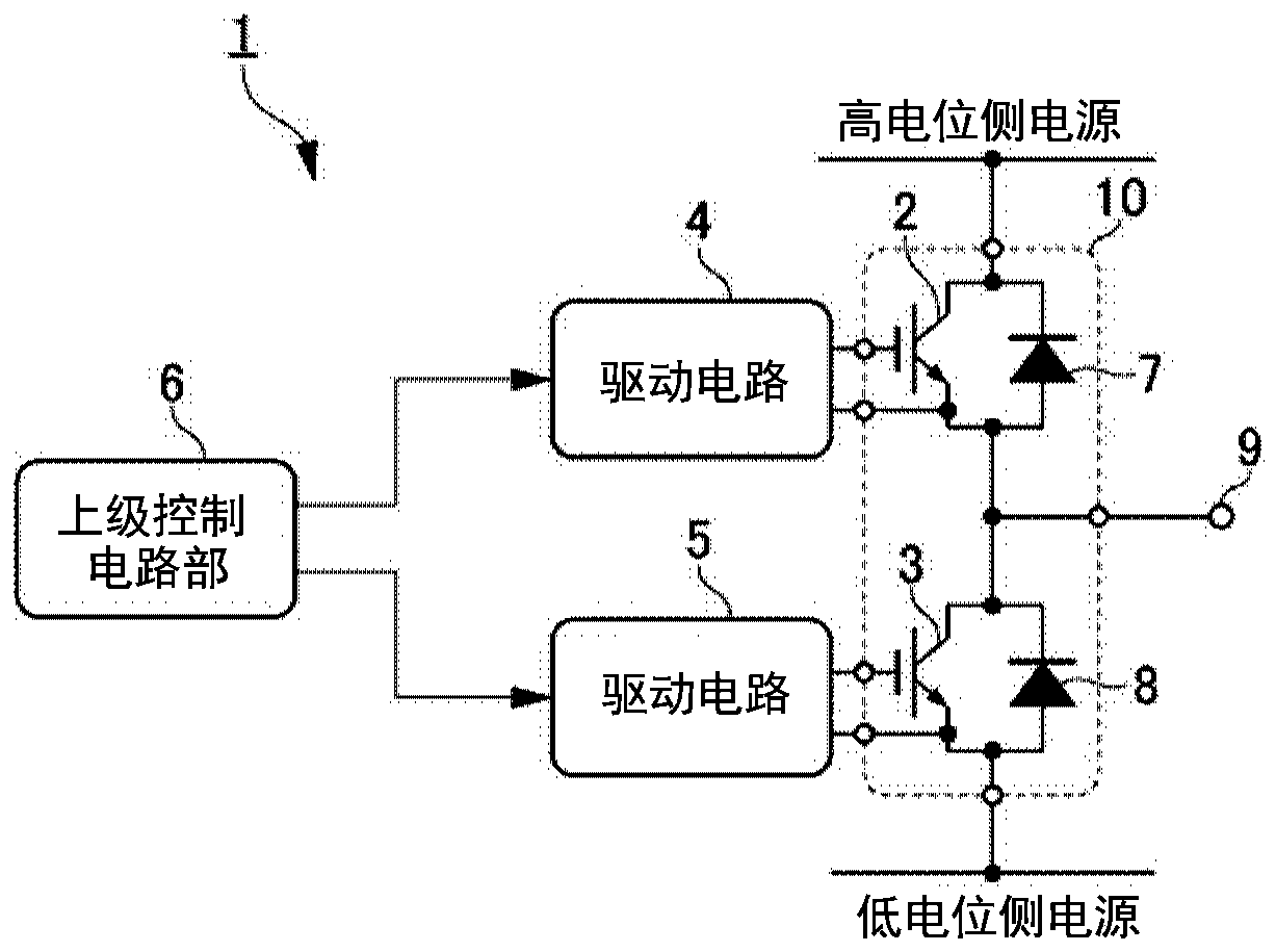 Drive circuit for power semiconductor element, power conversion module, and power conversion device