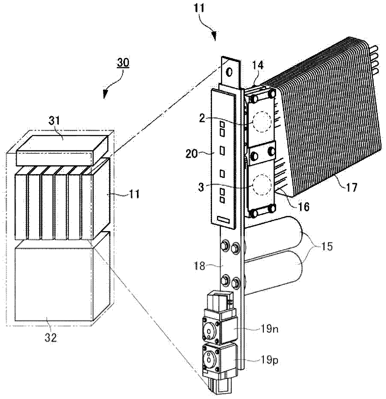 Drive circuit for power semiconductor element, power conversion module, and power conversion device