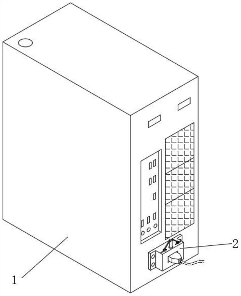 Protection device of computer power interface