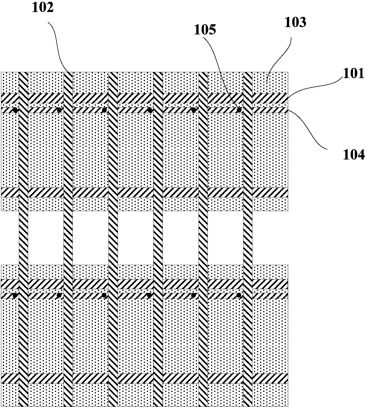 Array substrate and preparing method thereof as well as capacitance embedding touch screen