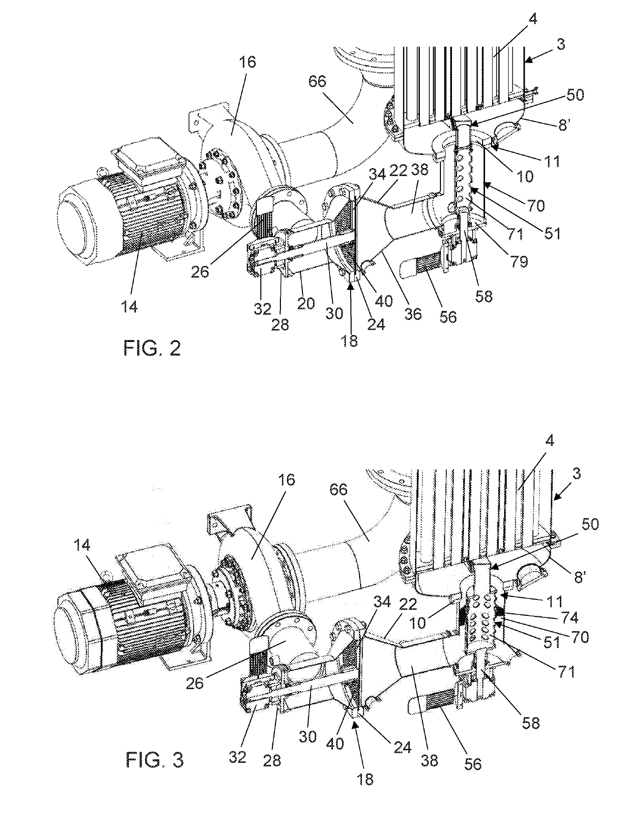 Tangential filtration device