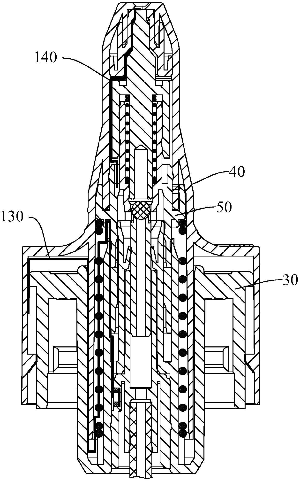 Sterile spray pump