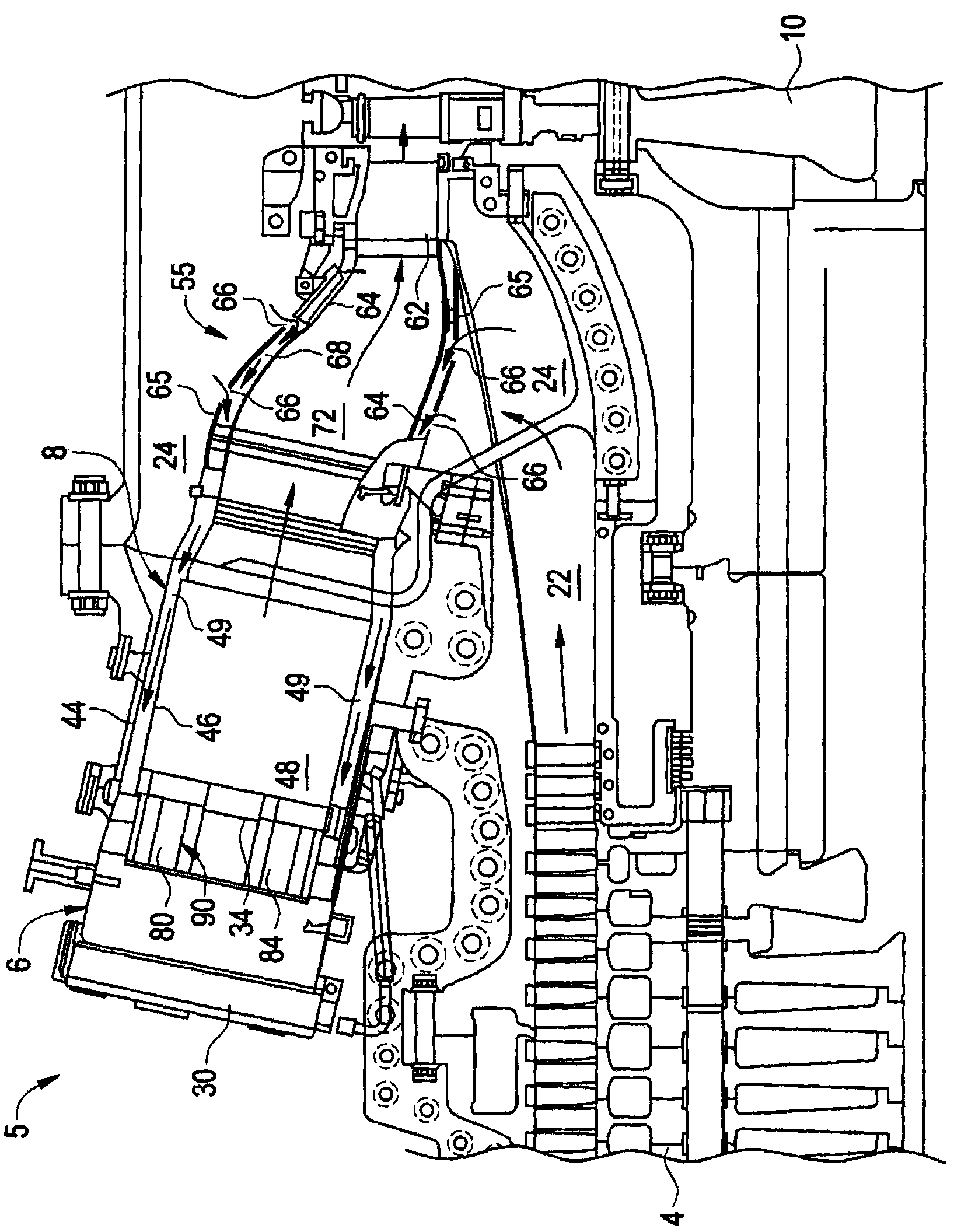 System and method for suppressing combustion instability in a turbomachine