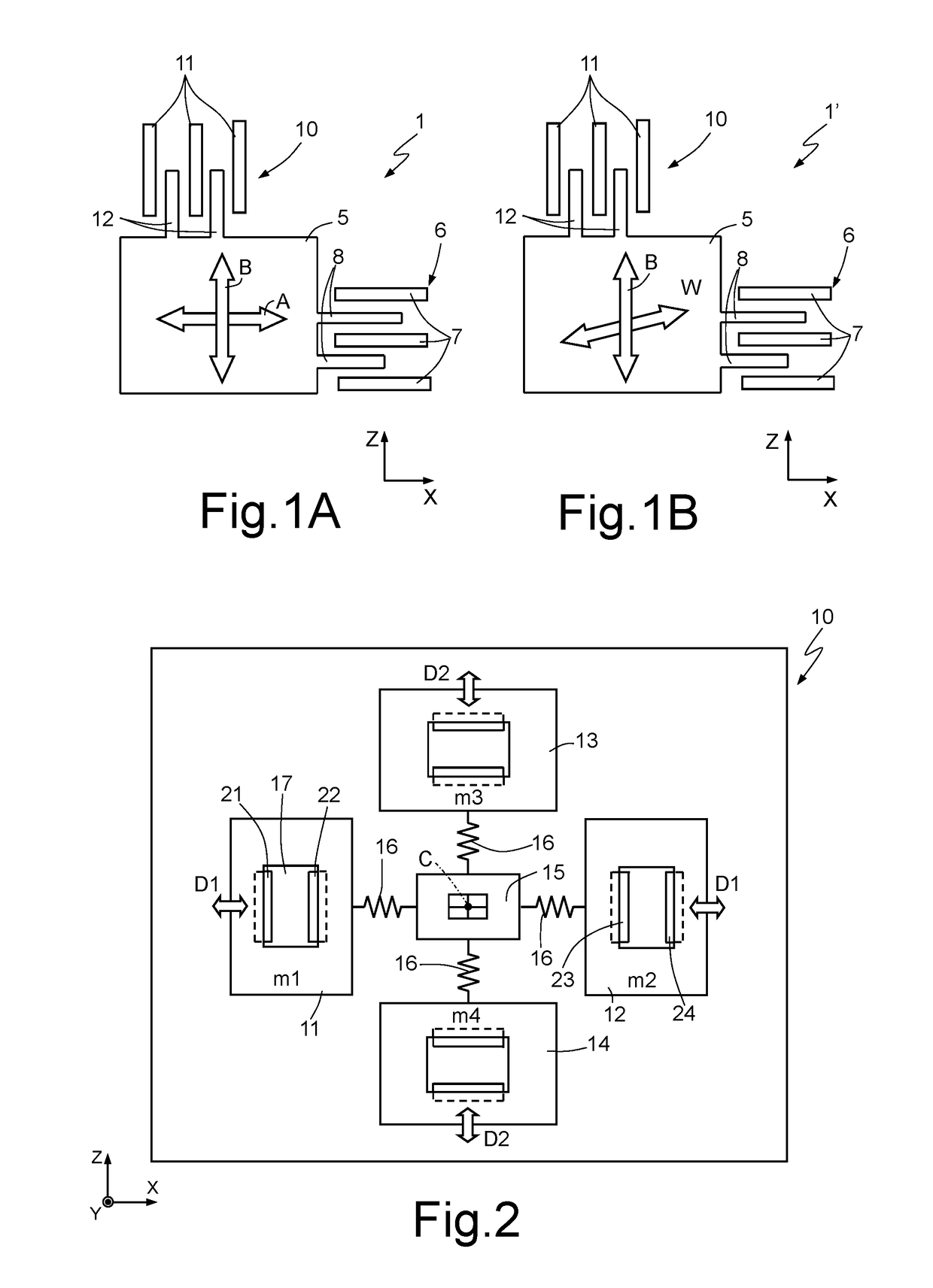 MEMS gyroscope with frequency regulation and electrostatic cancellation of the quadrature error