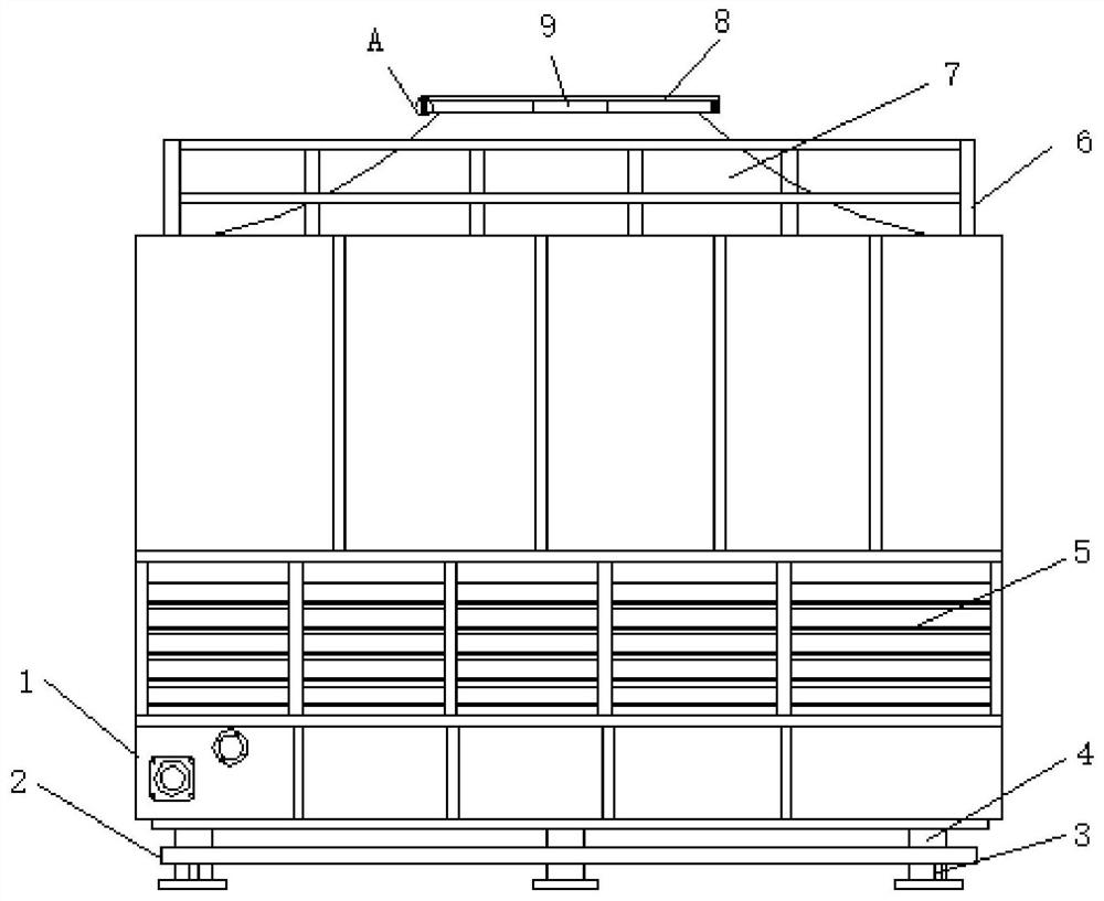 Cooling device for metallurgical furnace charge production