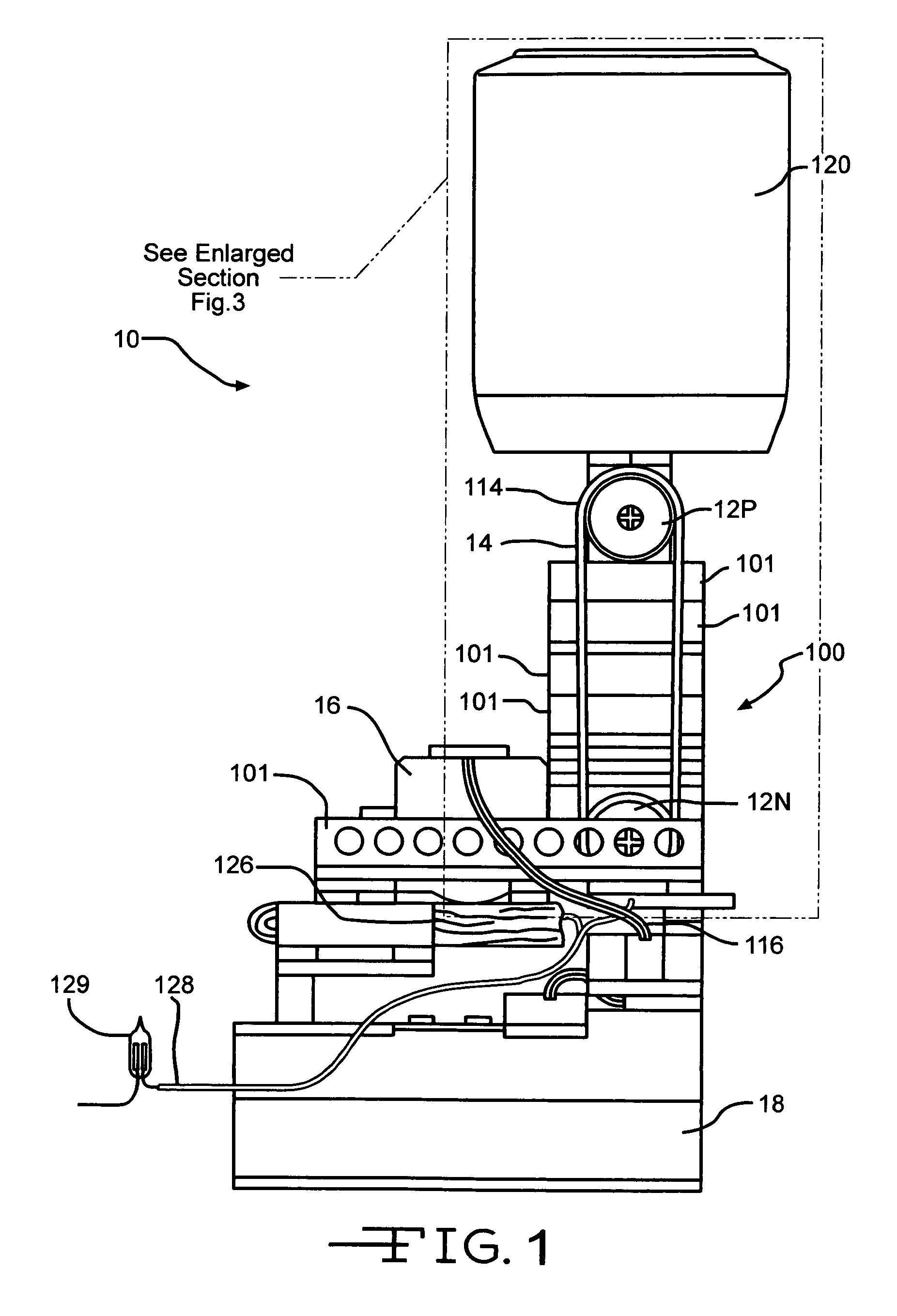 Electrostatic charge generating assembly