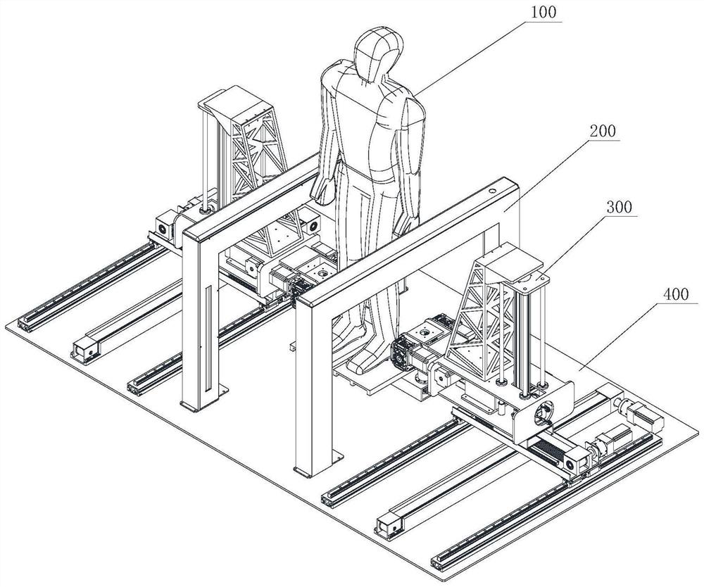 Twelve-degree-of-freedom gait simulation device