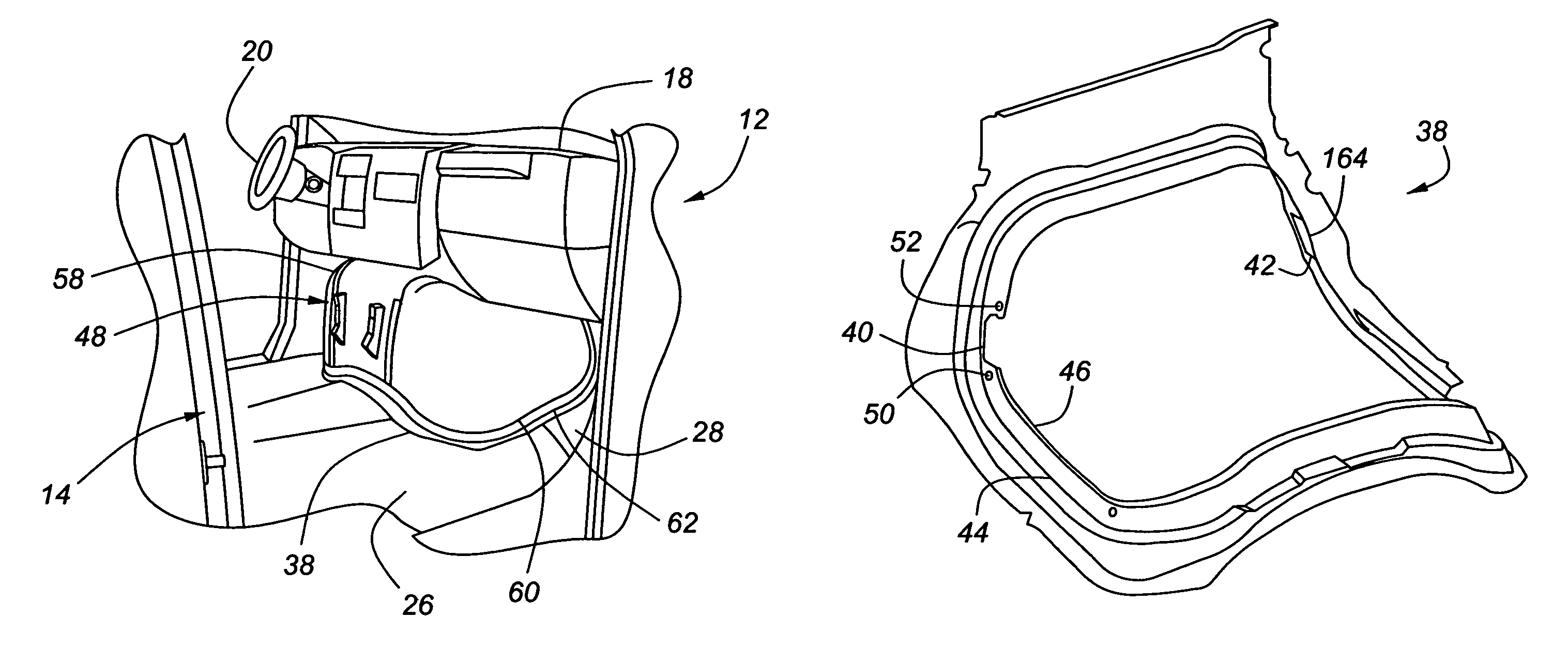 Sealing access plate