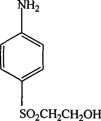 P-aminophenyl-beta-hydroxyethyl sulfone preparation method