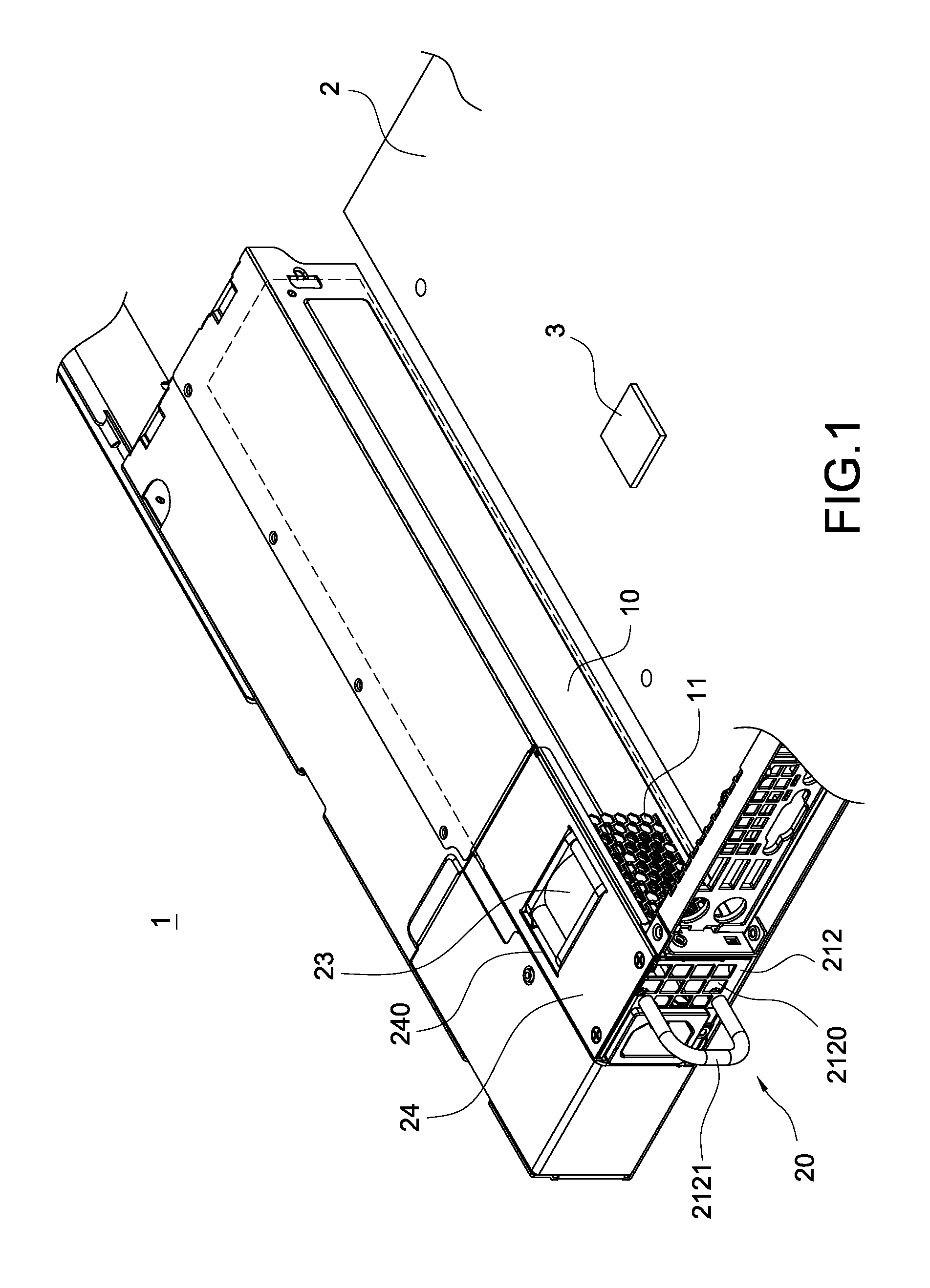 Heat-dissipating assembly for server