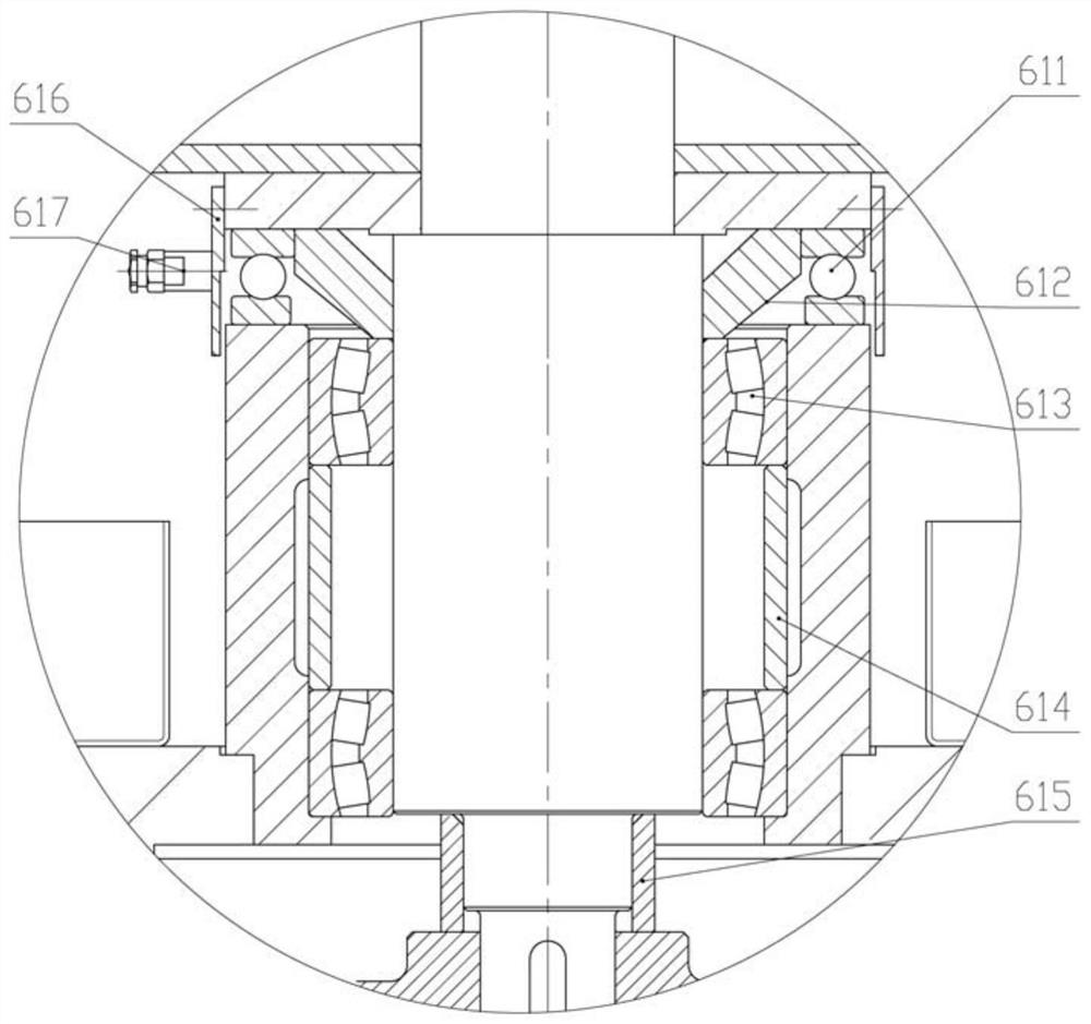 A linkage chopping device for biological tissue