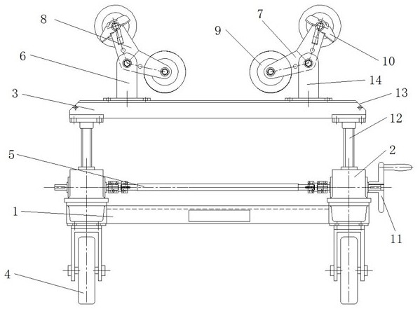 Barrel butt-joint transfer trolley