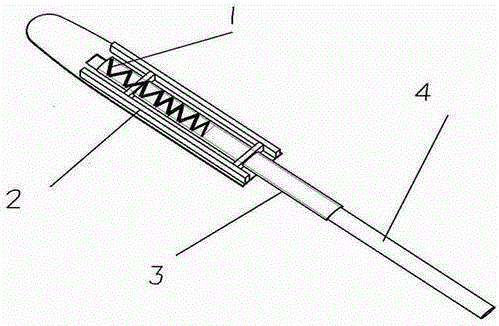 In-series coaxial twin-propeller tailstock-type vertical taking-off and landing unmanned aerial vehicle