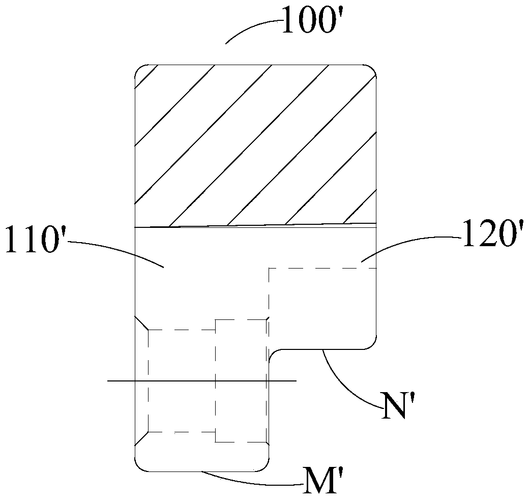 Main balance weight, motor and compressor