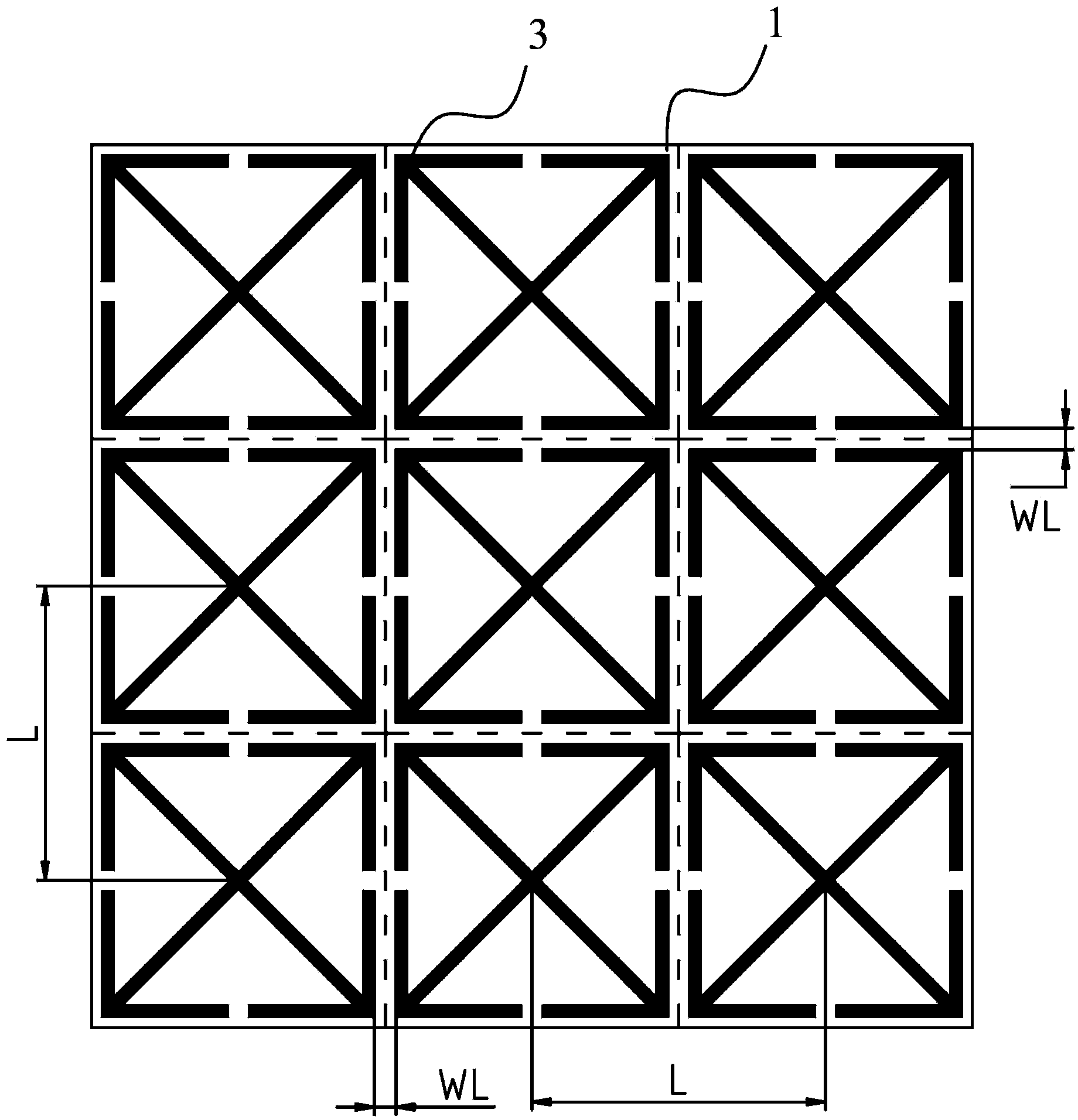 Broadband low-dispersion metamaterial